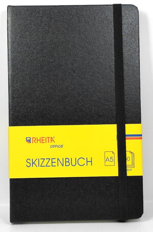 RHEITA Skizzenbuch A5, 50 Blatt, blanko