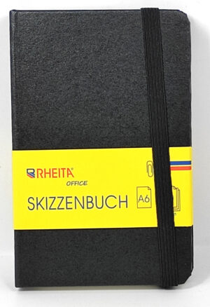 RHEITA 909-5, Skizzenbuch A6, 50 Blatt, blanko