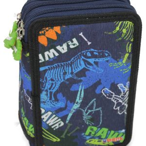 RHEITA Schülertui, Tripledecker, 52-teilig, Design "DINO"