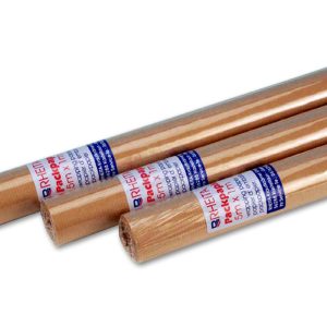 Rheita Packpapier auf Rolle braun, 70 cm x 12 m, 70g / m², braun gerippt, zum Ausstopfen und Verpacken