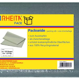 Rheita Packseide, lichtgrau, 50 x 75 cm, Packung mit 1,25 kg